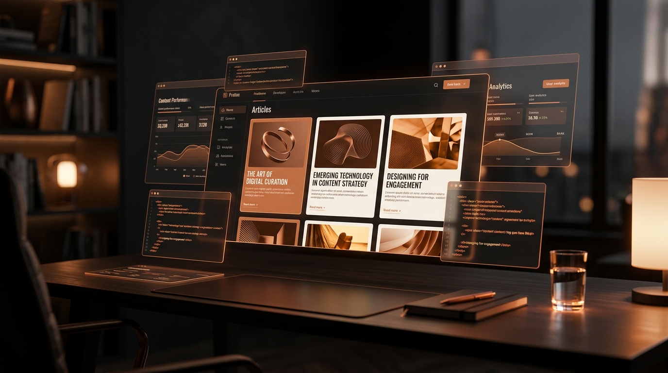 Modern Digital Content Platform